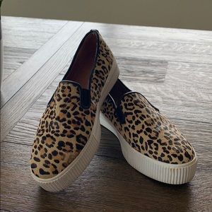 Halogen Leopard Slide Sneakers